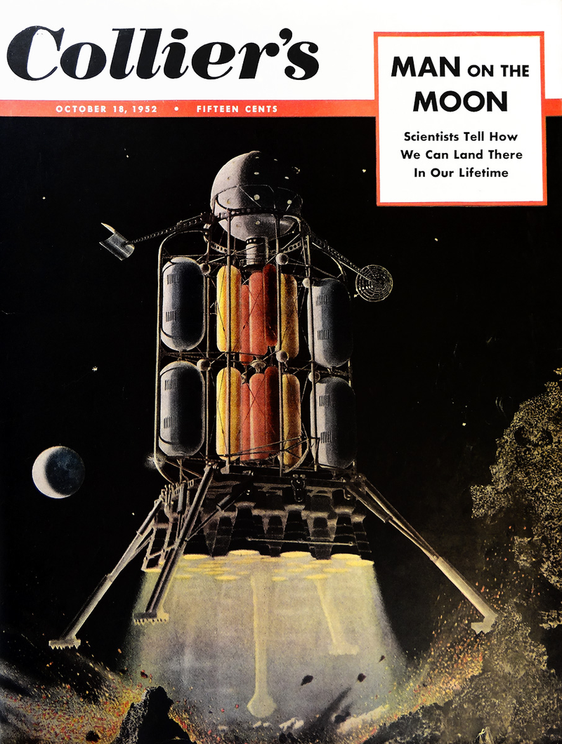 Illustration for article titled The Beautiful Art That Helped Inspire Space Travel